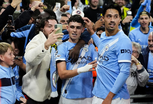 Манчестер Сити — Боруссия Дортмунд — 4:1, видеообзор матча 4-го тура общего этапа ЛЧ, видео голов: Холанд, Фоден, Антон, 5 ноября Манчестер Сити — Боруссия Дортмунд — 4:1, видеообзор матча 4-го тура общего этапа ЛЧ, видео голов: Холанд, Фоден, Антон, 5 ноября